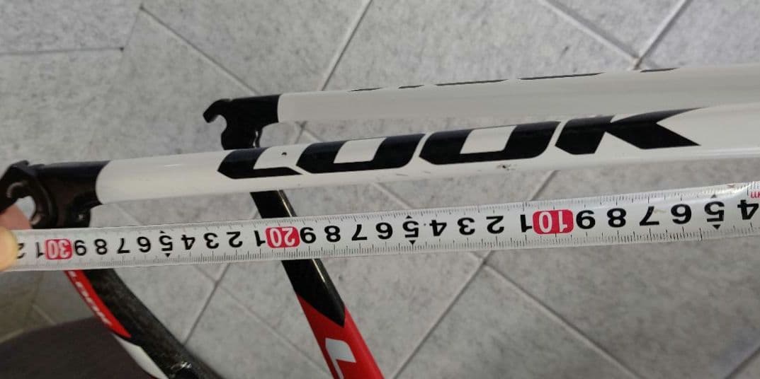 中古 2011 LOOK695 フレームセット Mサイズ コフィディスカラー