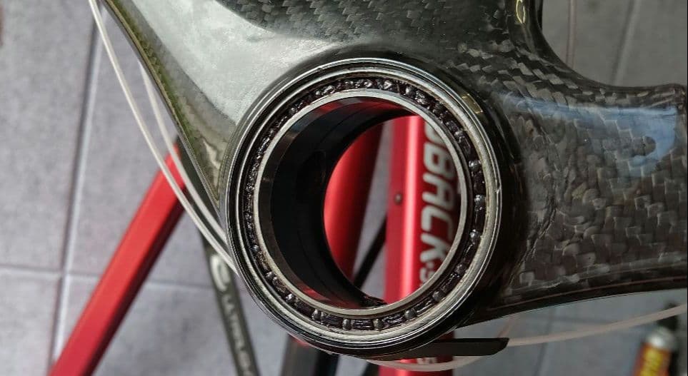 中古 2011 LOOK695 フレームセット Mサイズ コフィディスカラー