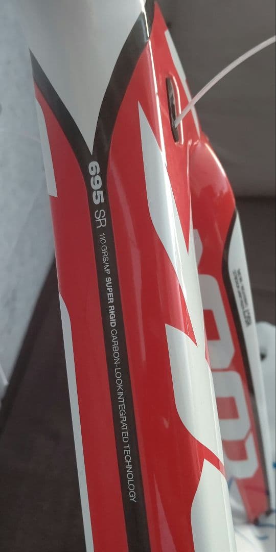 中古 2011 LOOK695 フレームセット Mサイズ コフィディスカラー