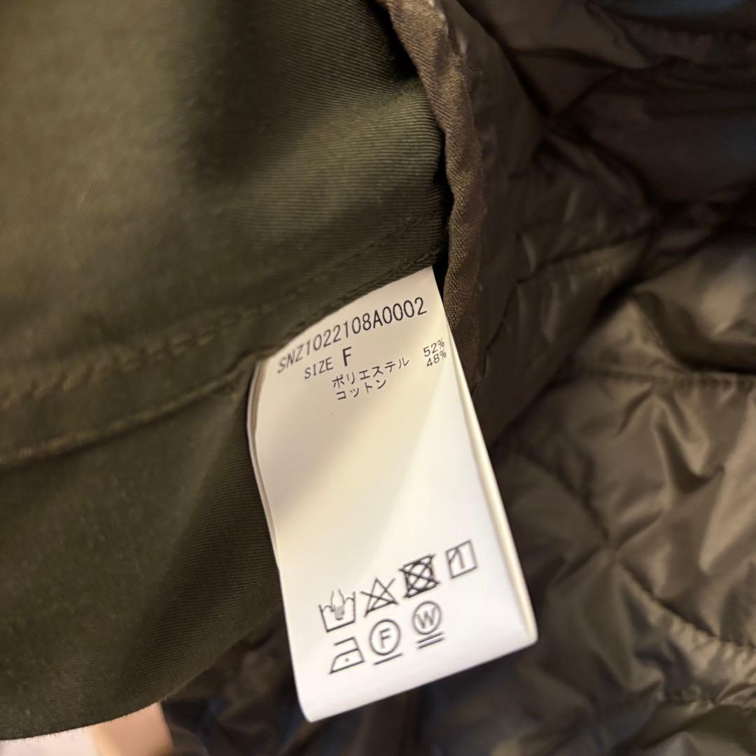 【まゆ】SHENERY C/Tツイルモッズコート カーキ