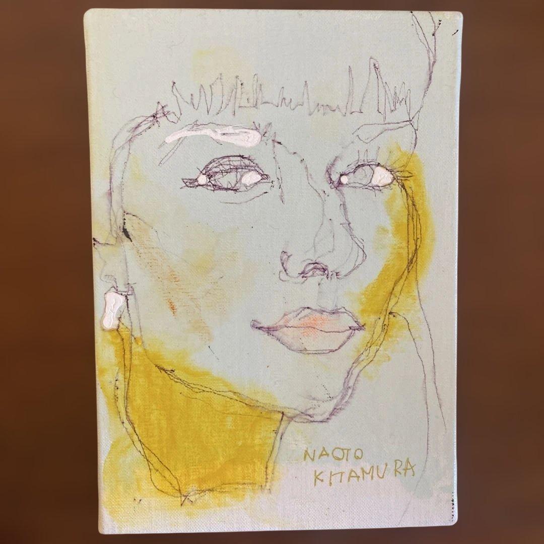 北村直登　原画肉筆201007作品　NAOTO KITAMURA SMサイズ希少