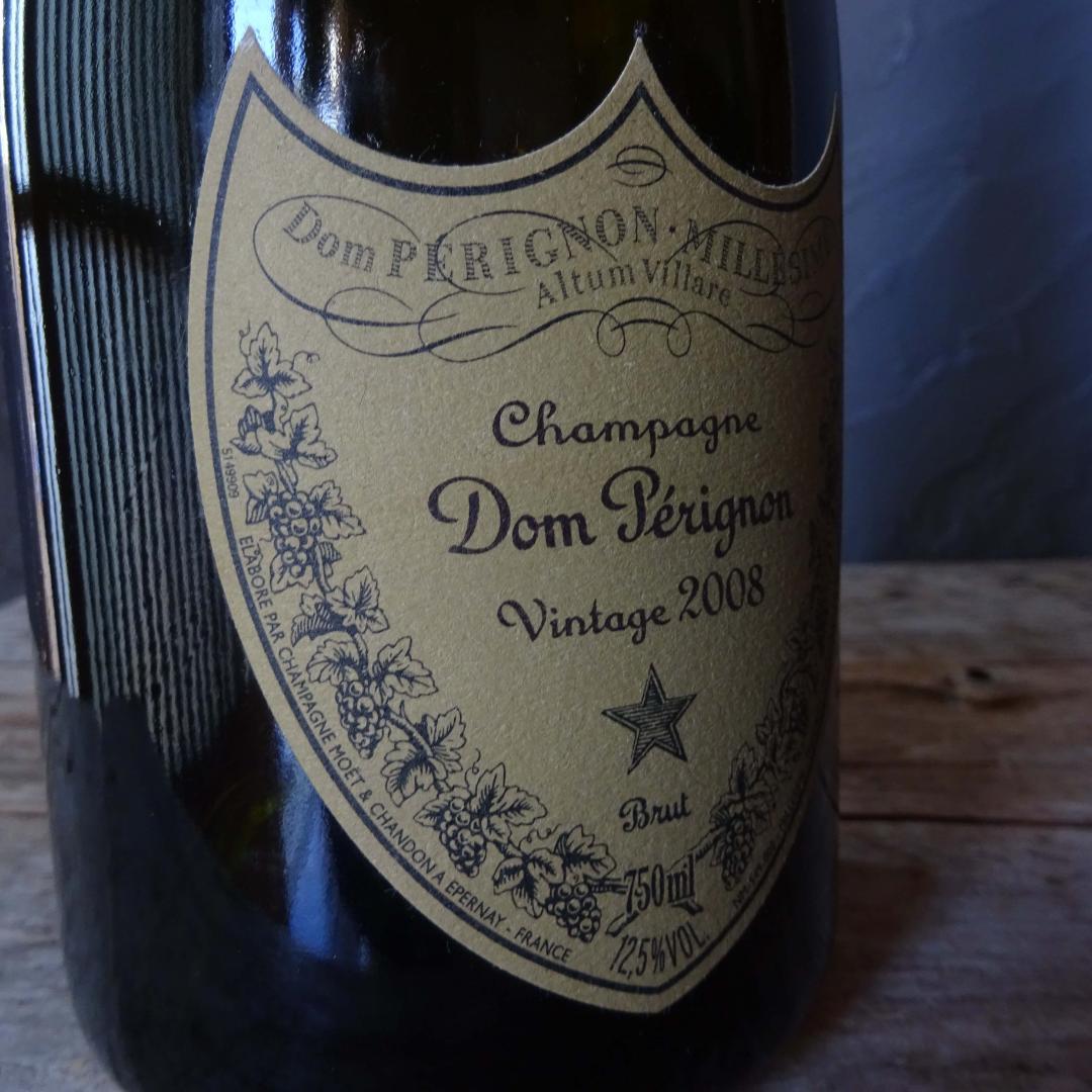 未開栓ドンペリニヨン ヴィンテージ 2008 シャンパン750ml 12.5%