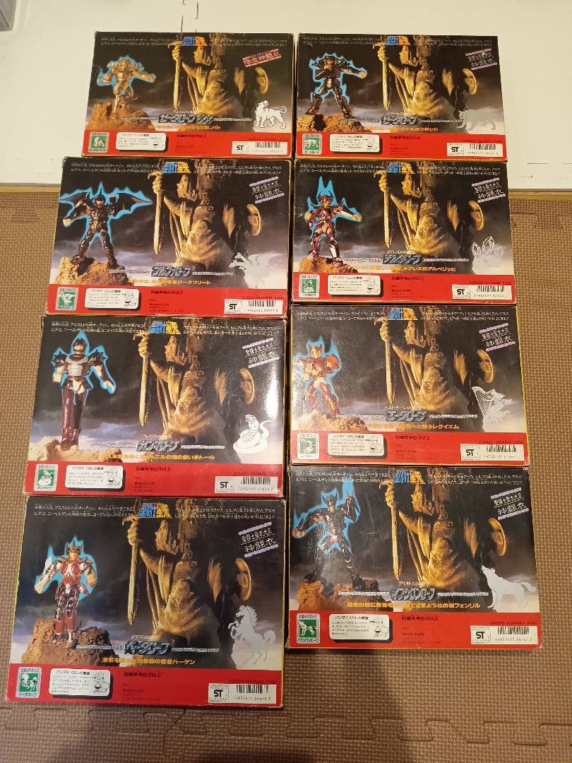聖闘士星矢　聖衣大系　ゴッドローブ 　8体