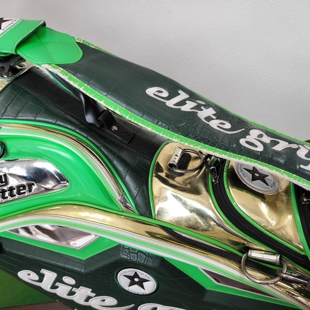 エリートグリップ 限定スタンドキャディバッグ ヘッドカバー付き