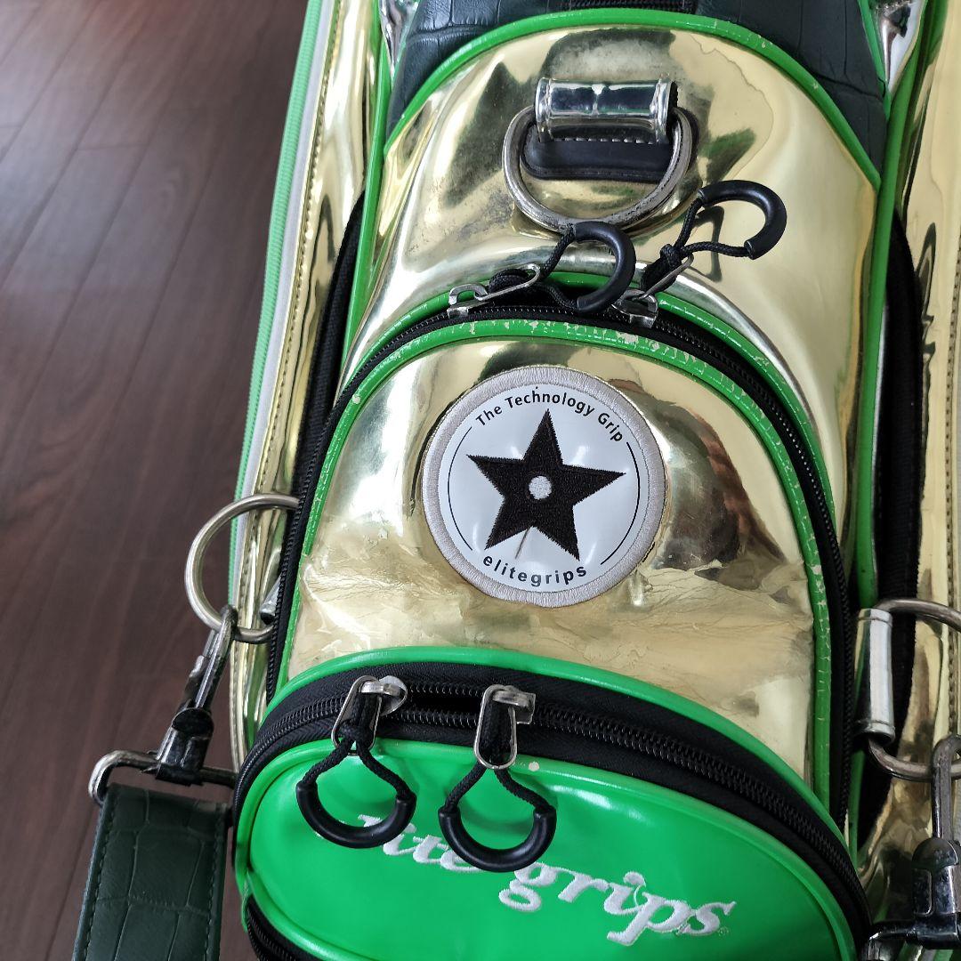 エリートグリップ 限定スタンドキャディバッグ ヘッドカバー付き