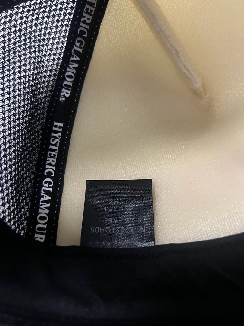 【HYSTERIC GLAMOUR】speedster メッシュキャップ