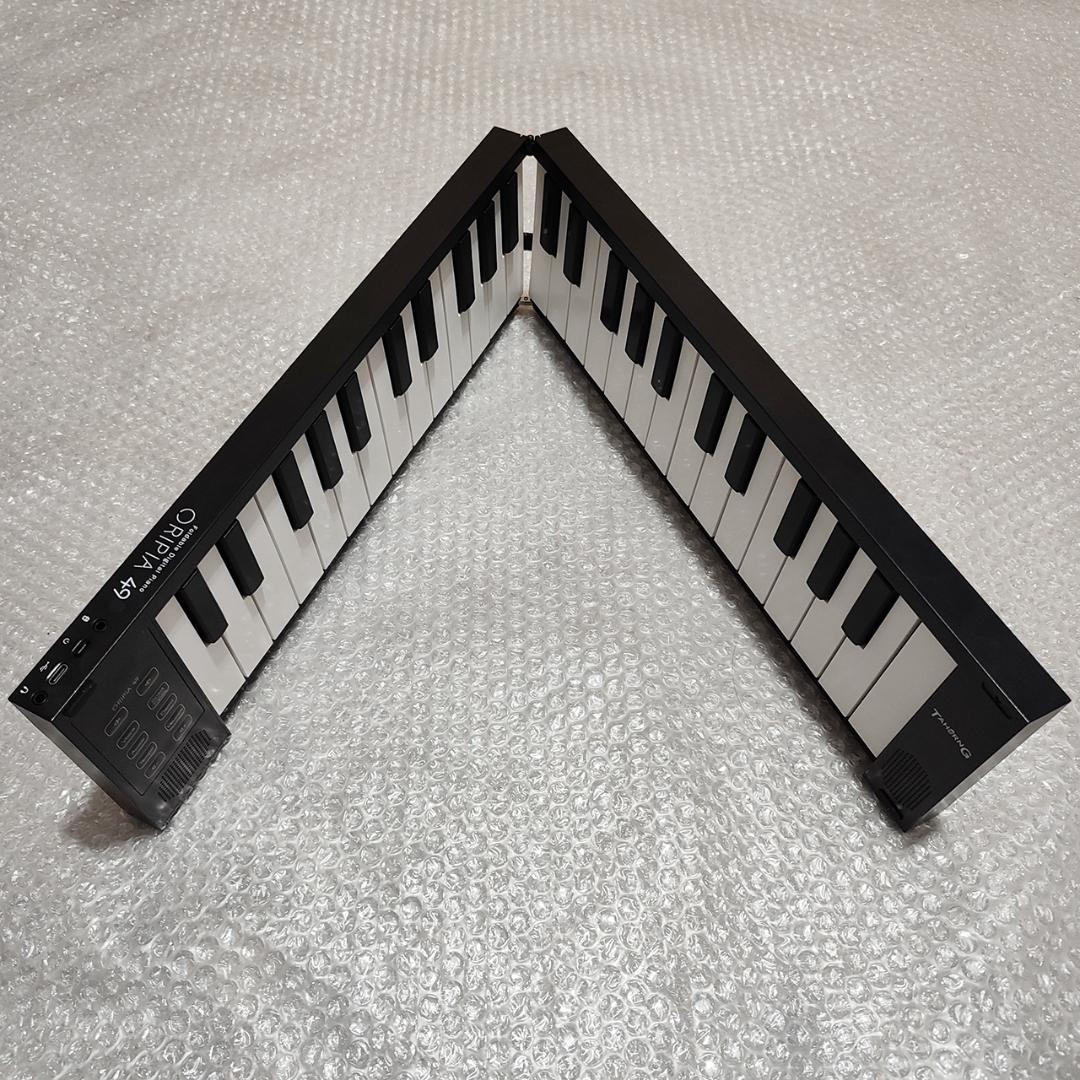 【美品】ORIPIA49 折りたたみ式電子ピアノ オリピア49