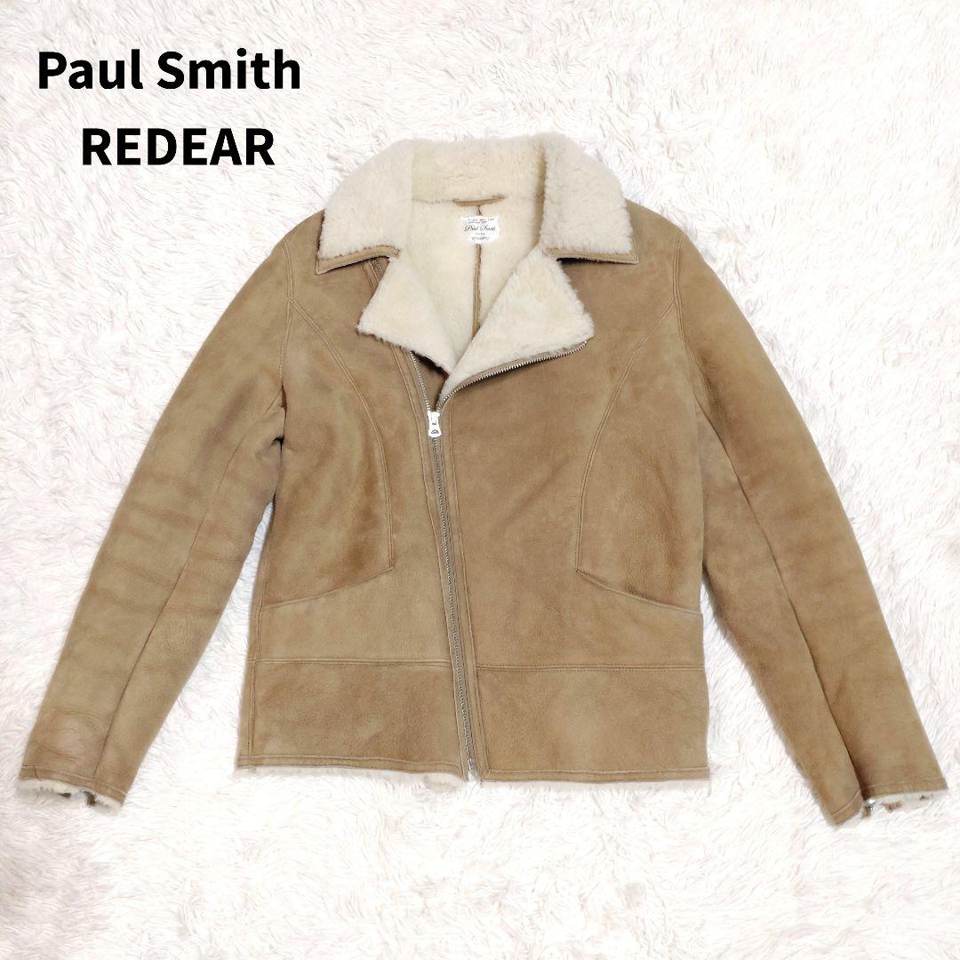 【モンブラン】リアルムートン ライダースジャケット S