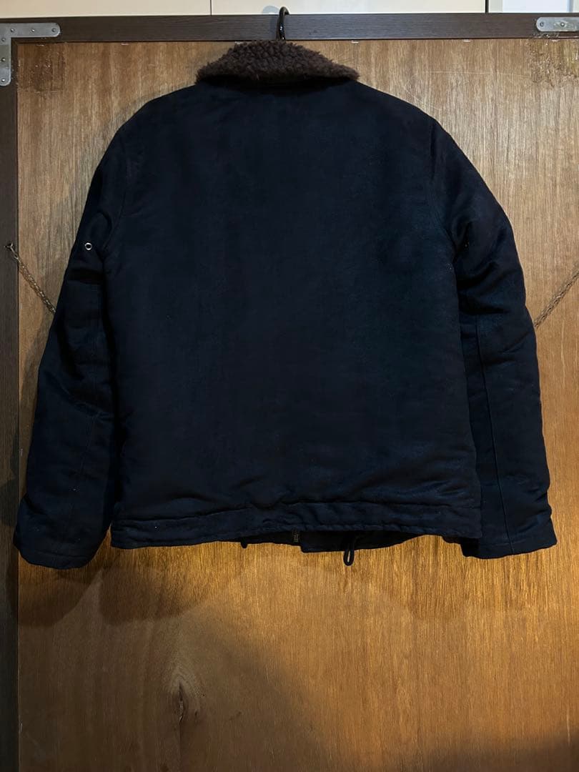 ミリタリー　STEVENSON OVERALL N-1 デッキジャケット軍物