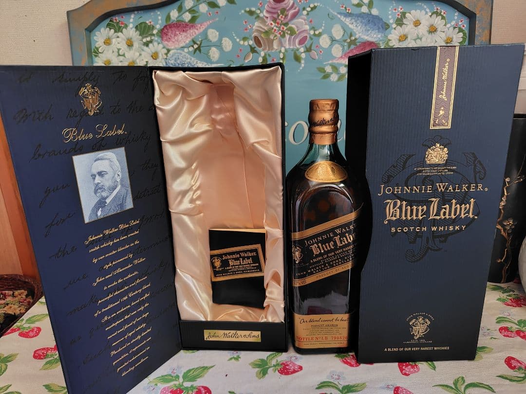 ジョニーウォーカー ブルーラベル 旧ボトル　43度 古酒　750ml