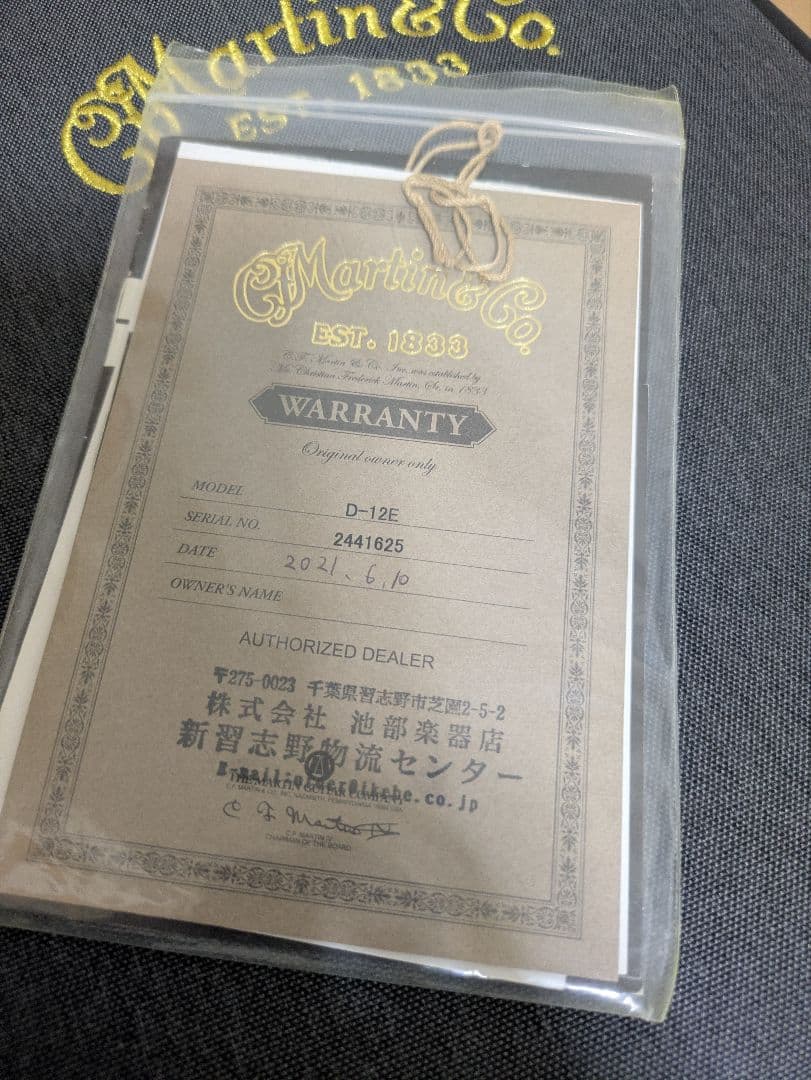 Martin D-12E オール単板のエレアコ！！