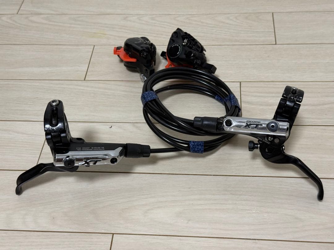 Shimano XT ディスクブレーキセット中古　値下げ