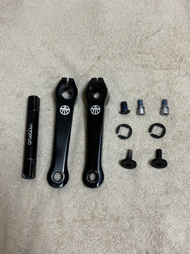 BMXフラットランド　超軽量アルミ クランクセット