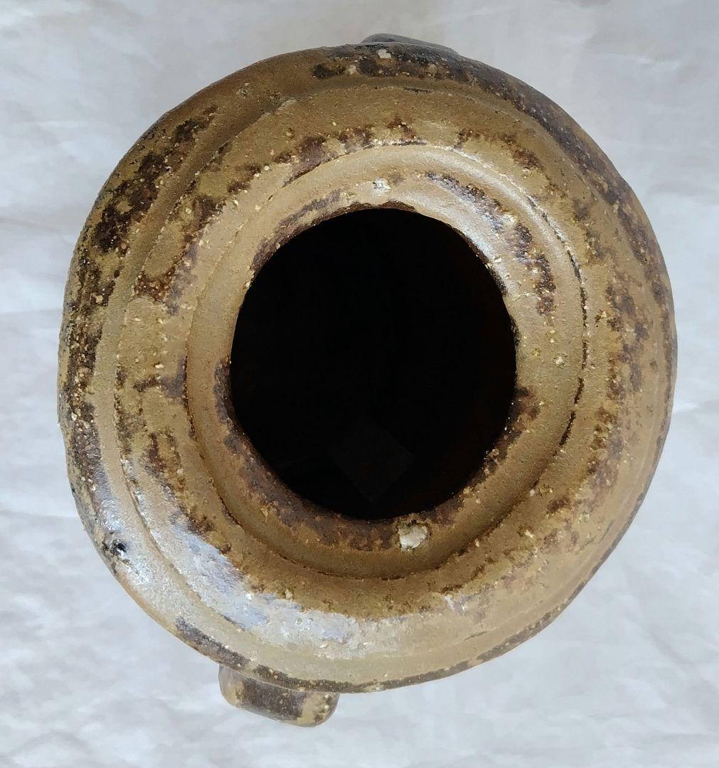 備前耳付花入 未使用 新品同様