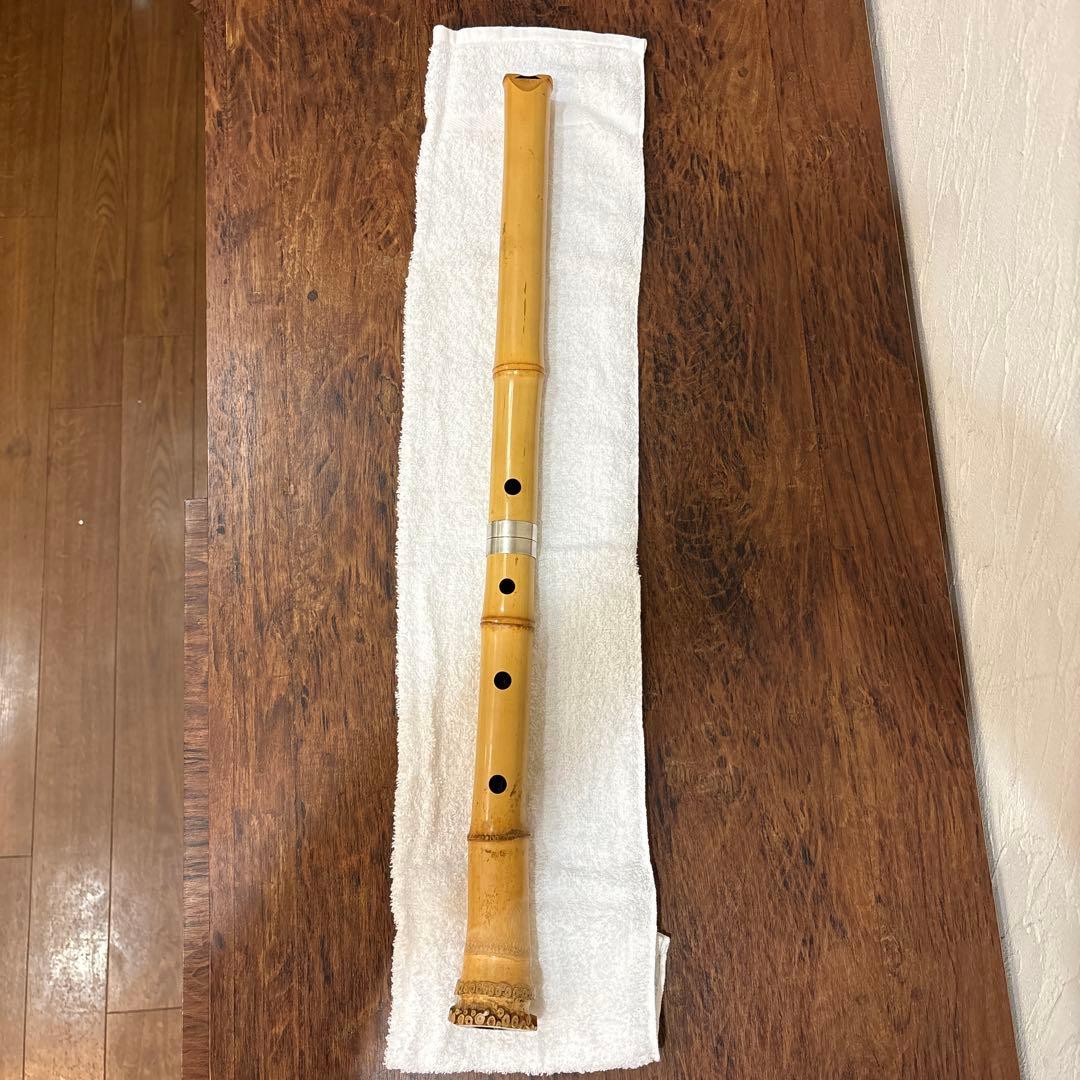尺八　竹治　竹製　琴古流　約64㎝