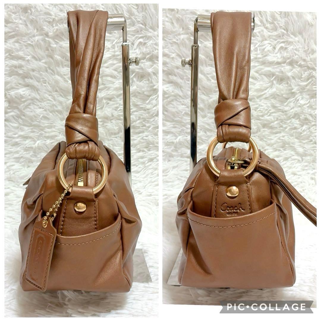 極美品✨COACH コーチ y2k 13442 ワンショルダーバッグ レザー