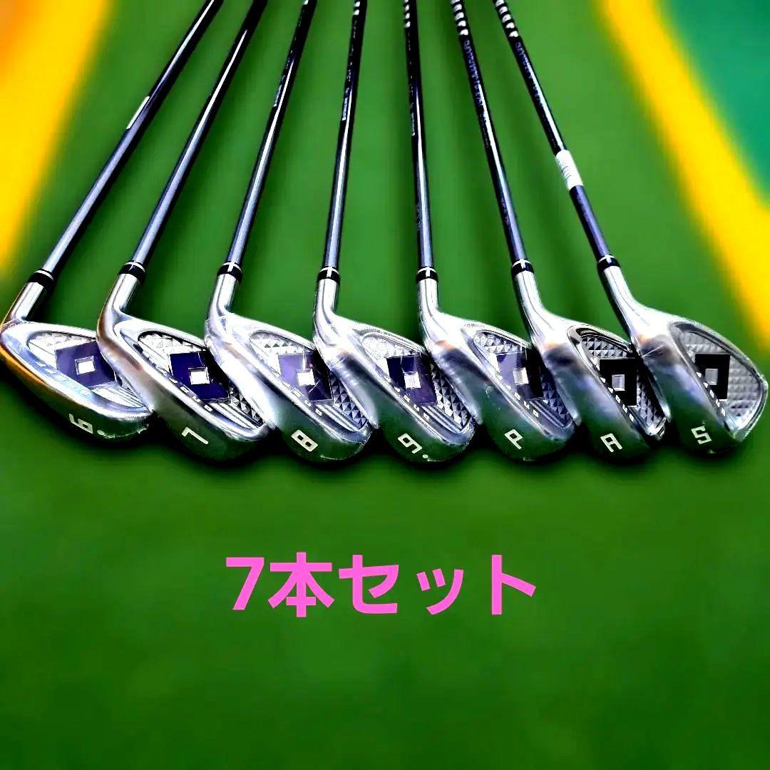 【新品5本ほぼ新品2本】ONOFF LADY 2025 オノフアイアンセット7本