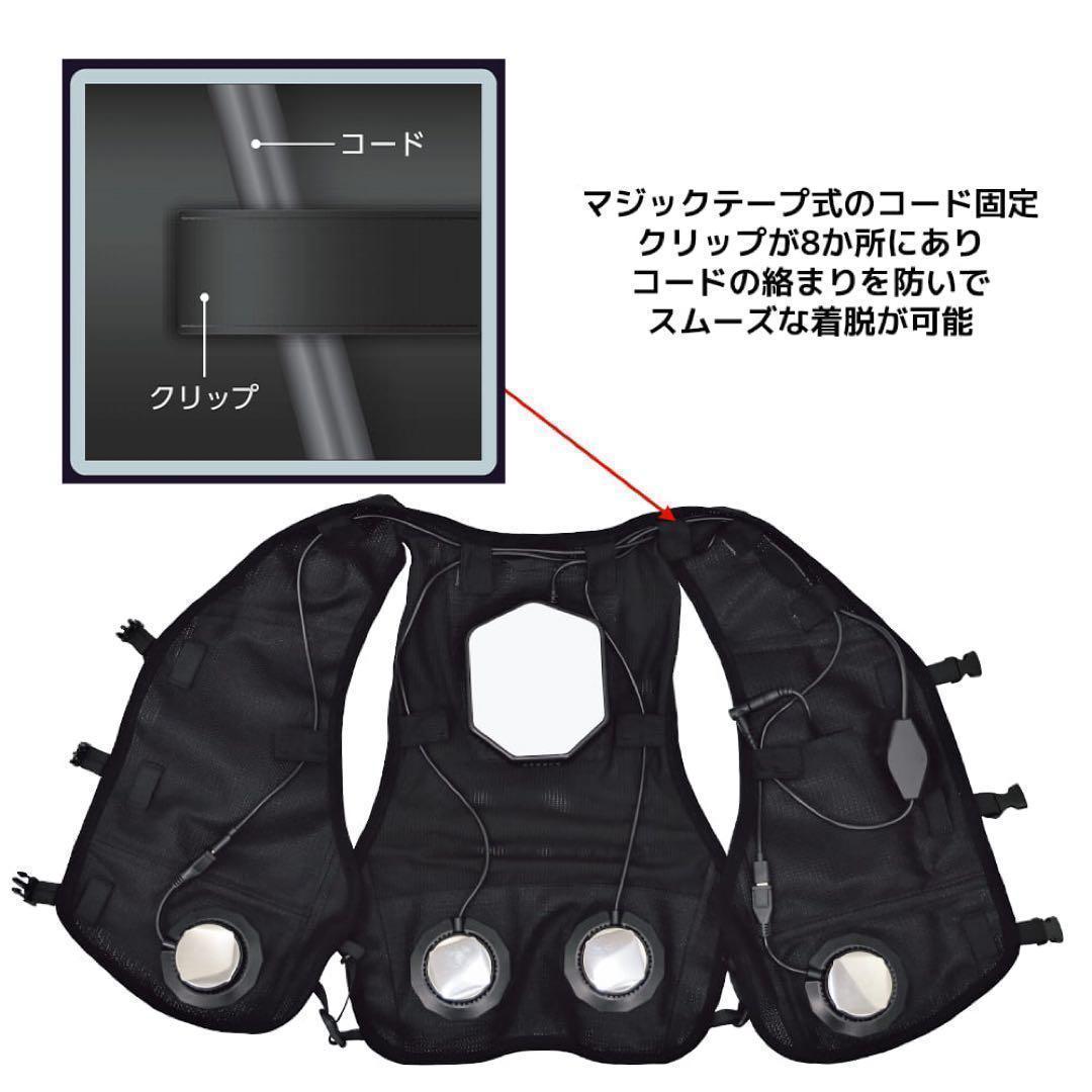 ワークマン　ウィンドコアアイス×ヒーターペルチェベストPRO2　804