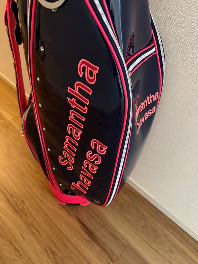 【美品】サマンサタバサ エナメル キャディバッグ