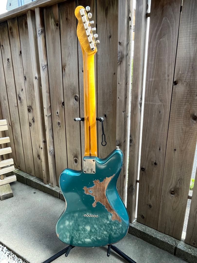 ギター warmoth jazz caster relic fender