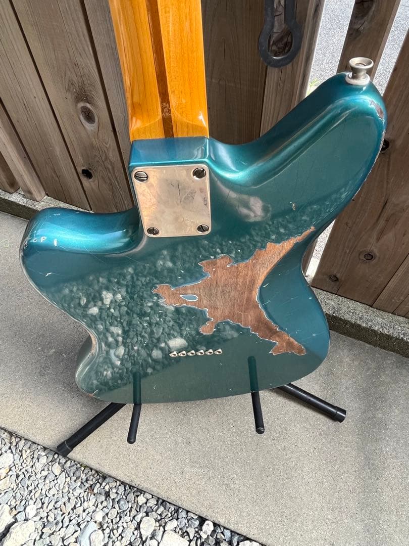 ギター warmoth jazz caster relic fender