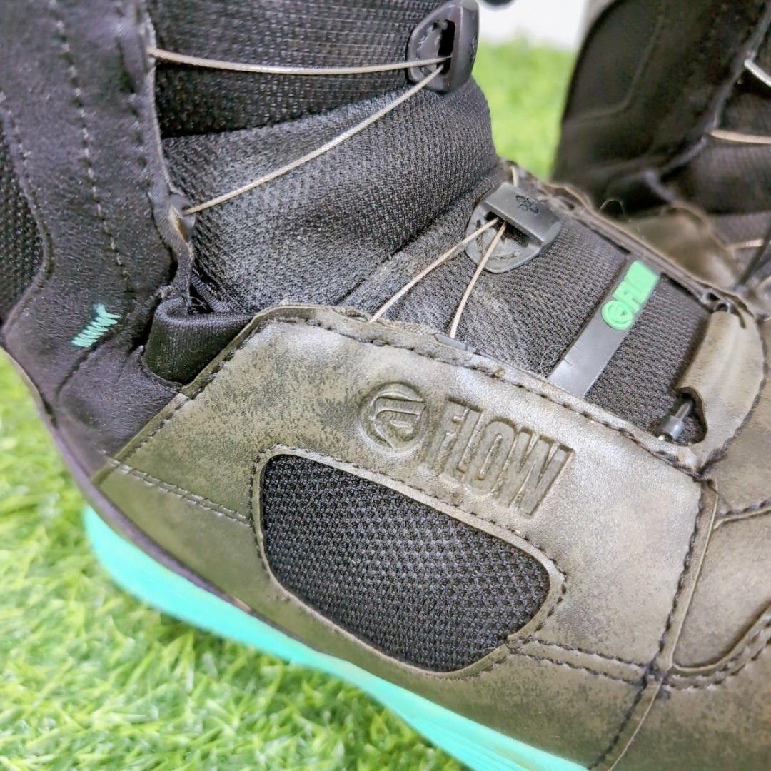 FLOW フロー フロウ 24.5cm スノーボード BOA ボアブーツ