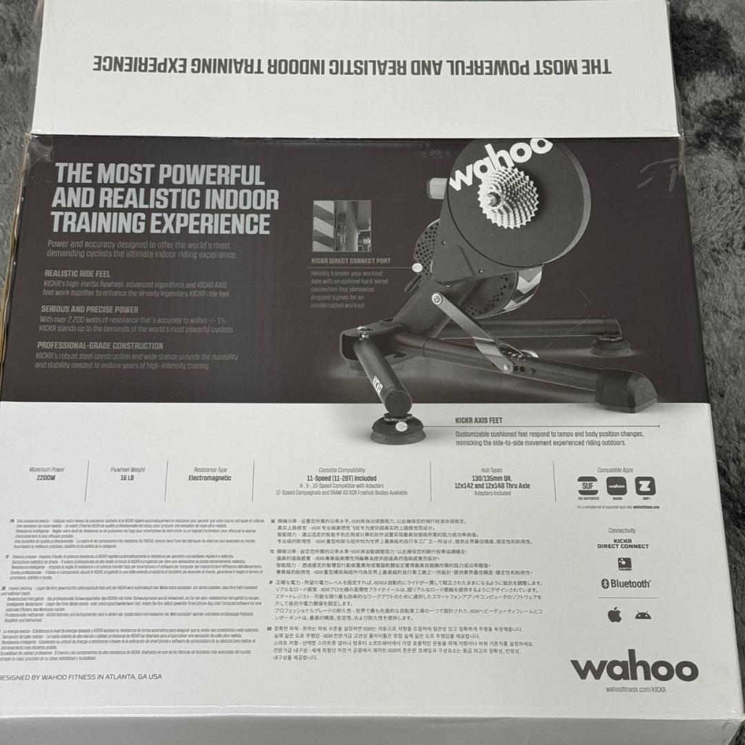 Wahoo KICKR V5 WFBKTR120　自転車ローラー　ロードバイク