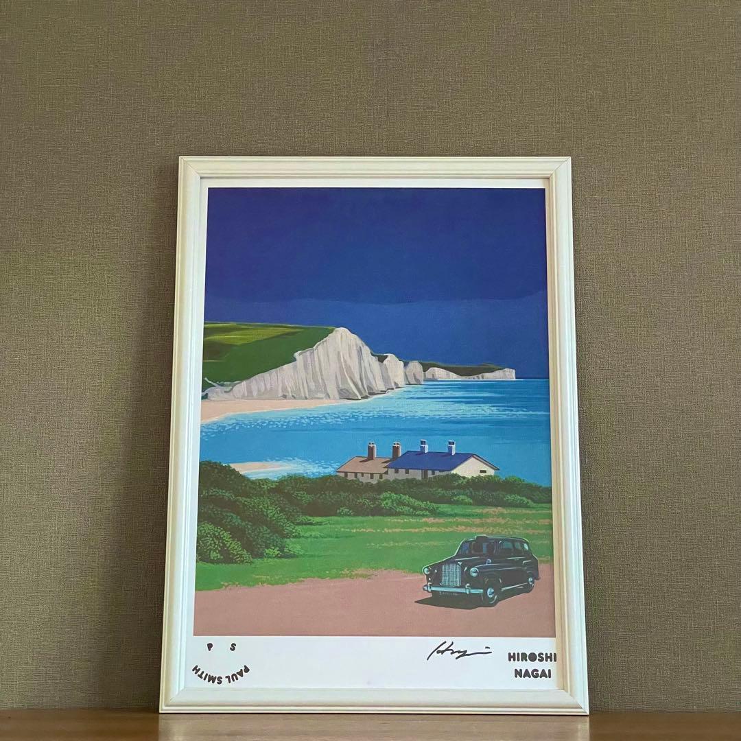 Paul Smith 永井博 直筆サイン入り ポスター 描き下ろし 数量限定