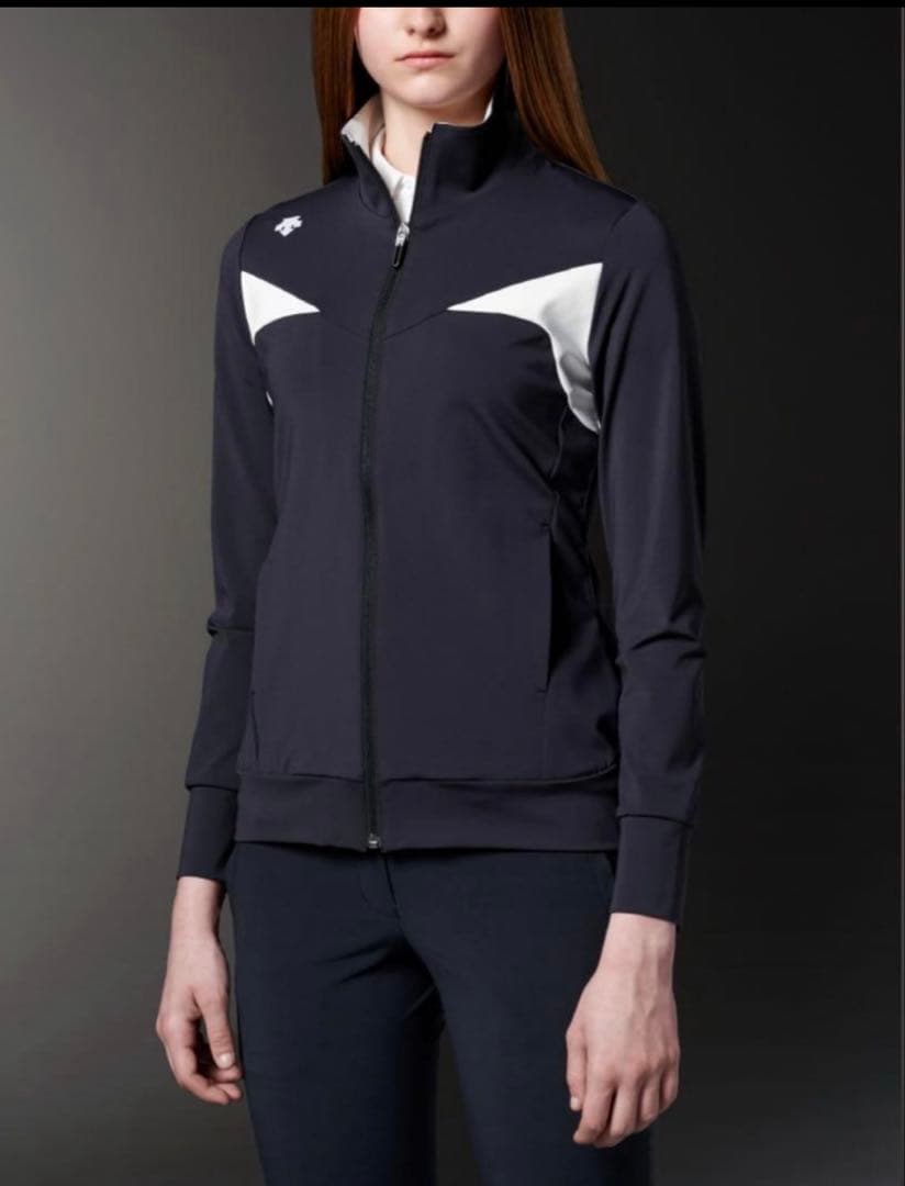 デサントゴルフ　ストレッチナイロン ジャージージャケット　S