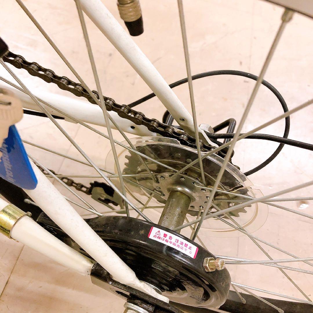 引取限定 折りたたみ自転車 ROXY 丸石サイクル 20インチ 6段変速