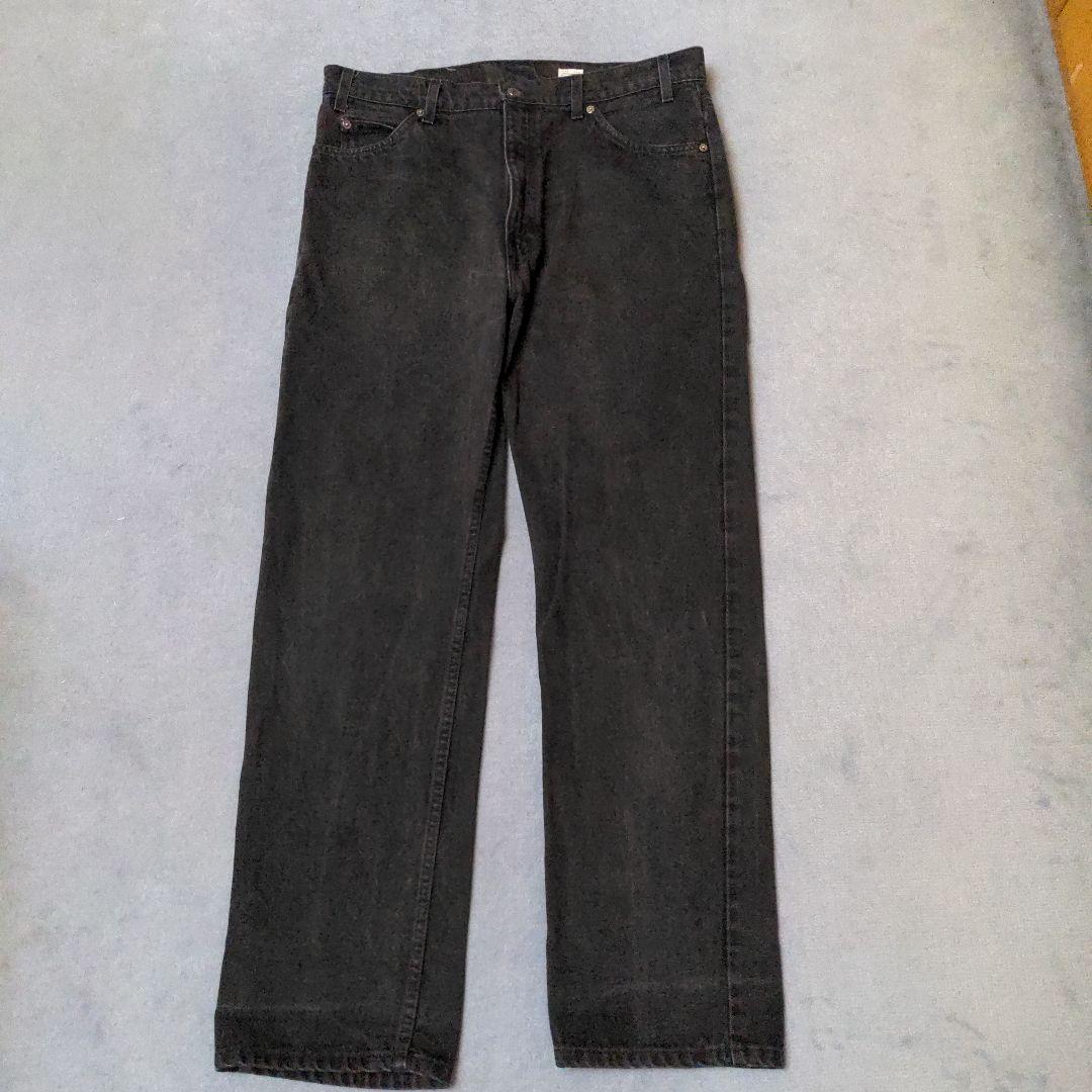 USA製 古着 Levi's 505 ブラック デニム W36 L30