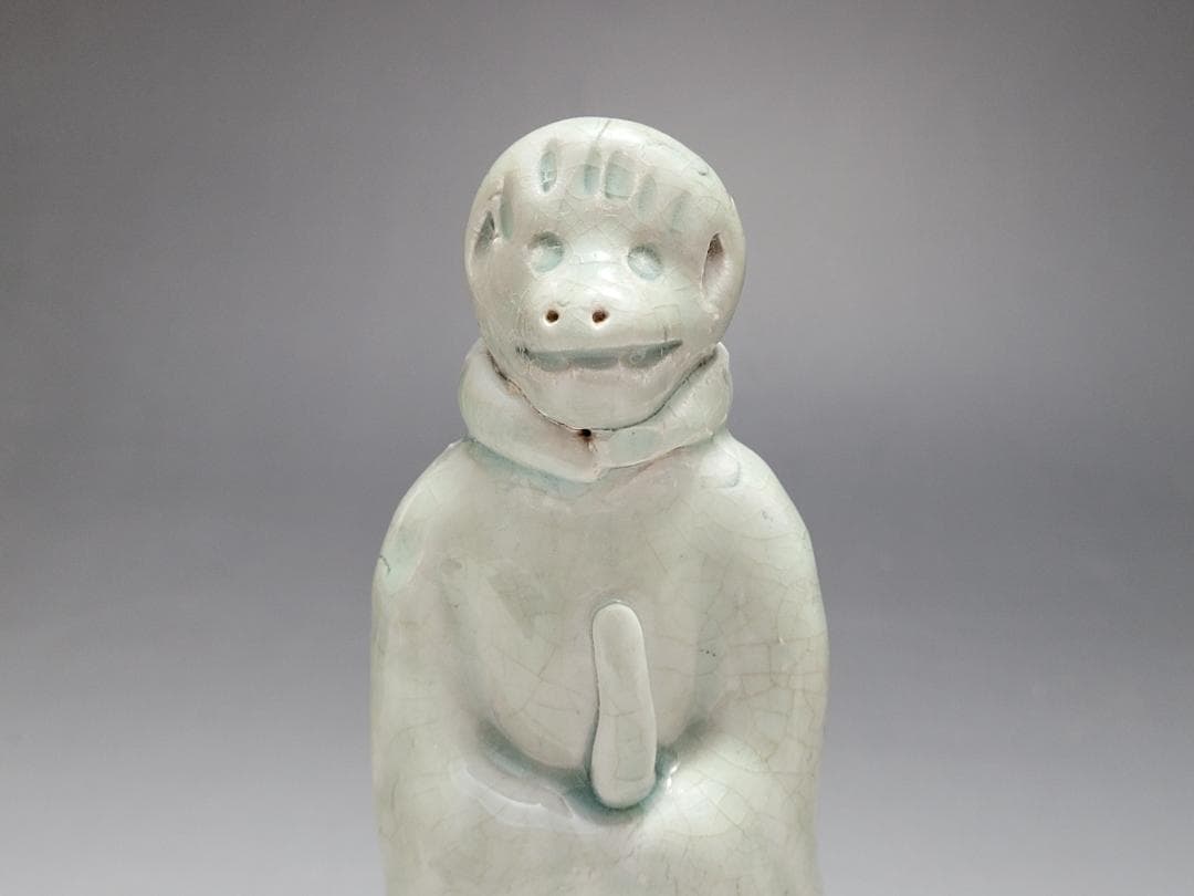 白磁 十二支 干支 動物像 12匹 揃い 宋元時代 高さ約14~16.9cm