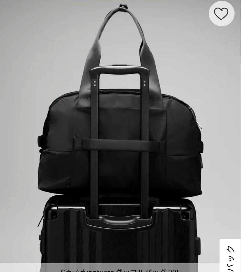 City Adventurer ダッフルバッグ 29L ブラック