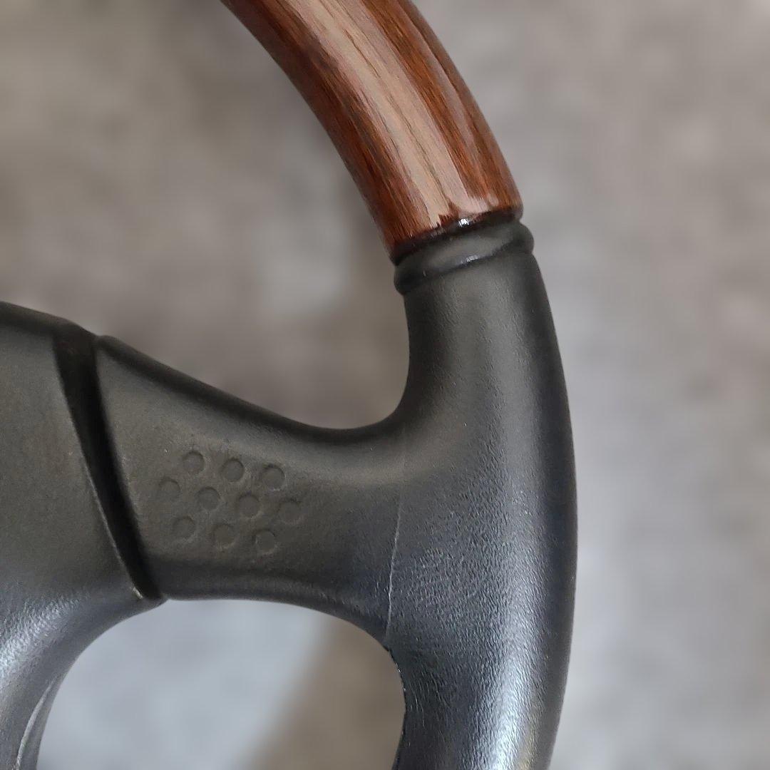 ⭐美品　モモ　ウッドコンビステアリング　約36cm⭐