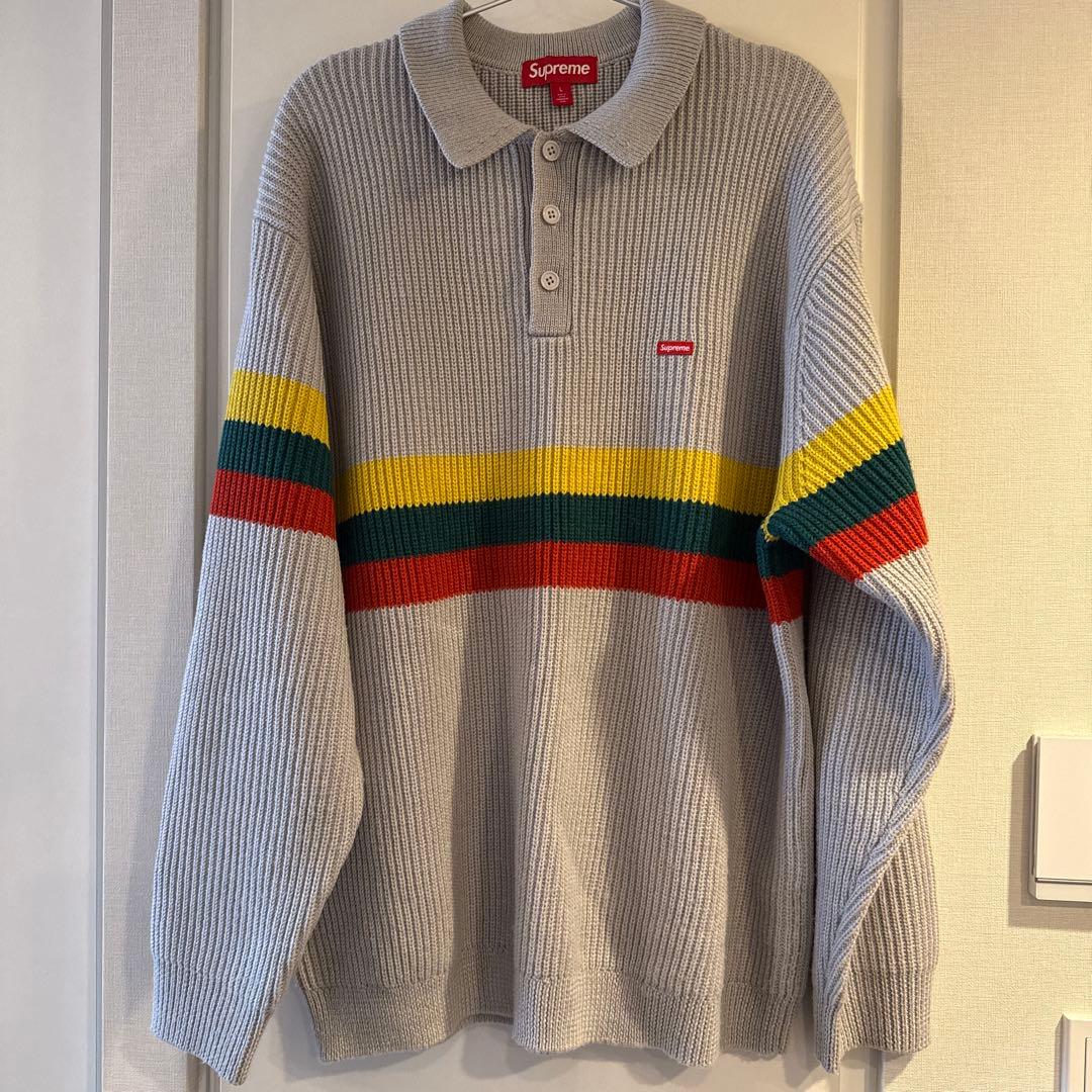 Supreme Small Box Polo Sweater/ポロ セーター