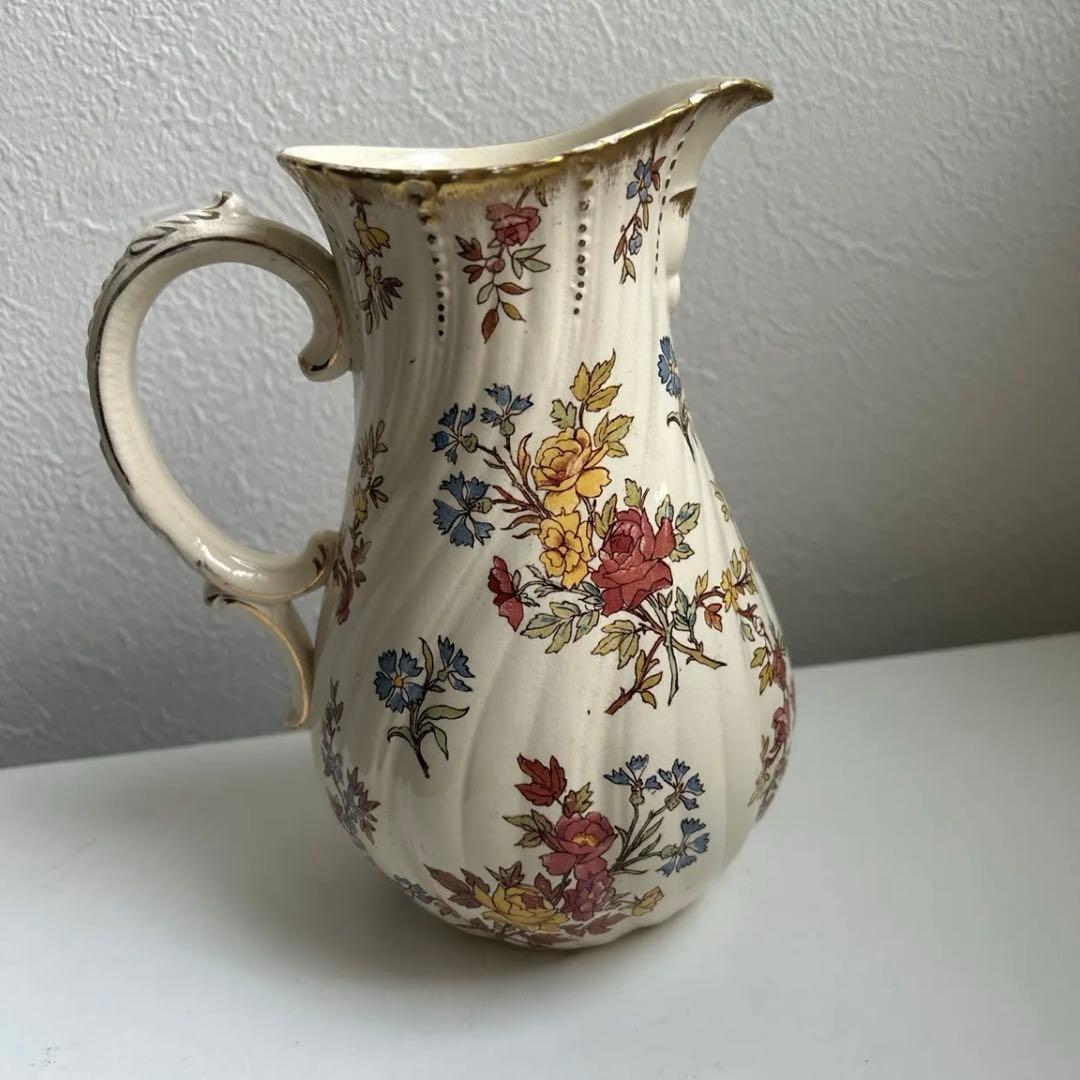 mルリビタキ様　サルグミンヌ　Louis XV ミルクピッチャー　水差し　ピシェ