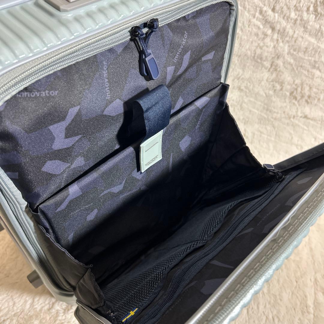 【極美品】イノベータースーツケース inv30 21L ペールブルー 機内持ち込