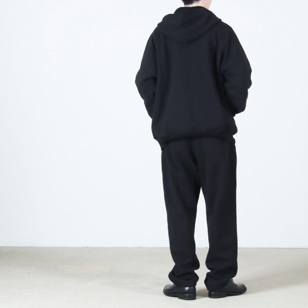 COMOLI 26SS コットン裏毛 ジップパーカ