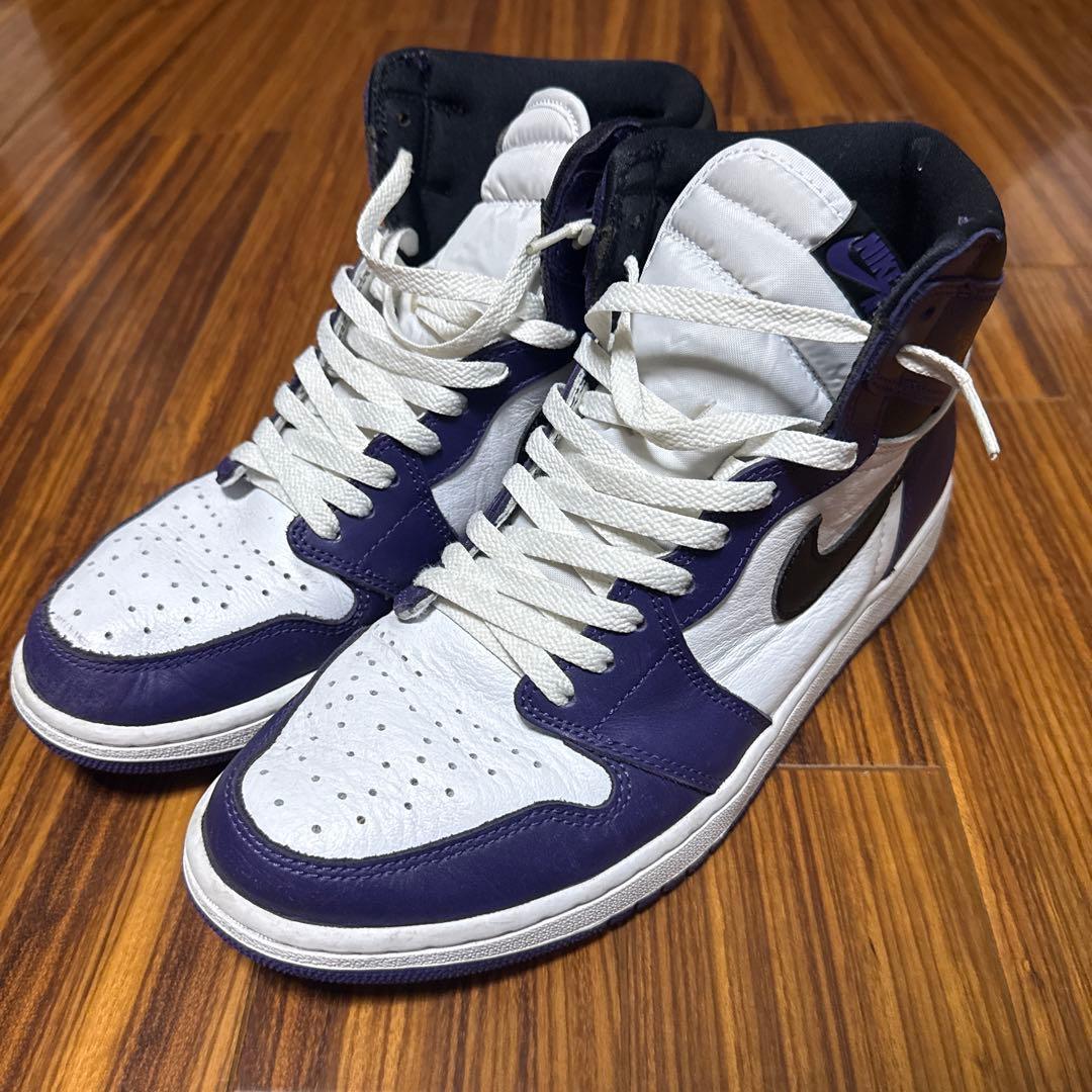 シューズ(男性用) NIKE AIR Jordan1 retro High court purple