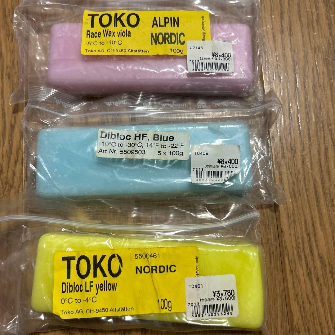 TOKO スキー用ワックスセット