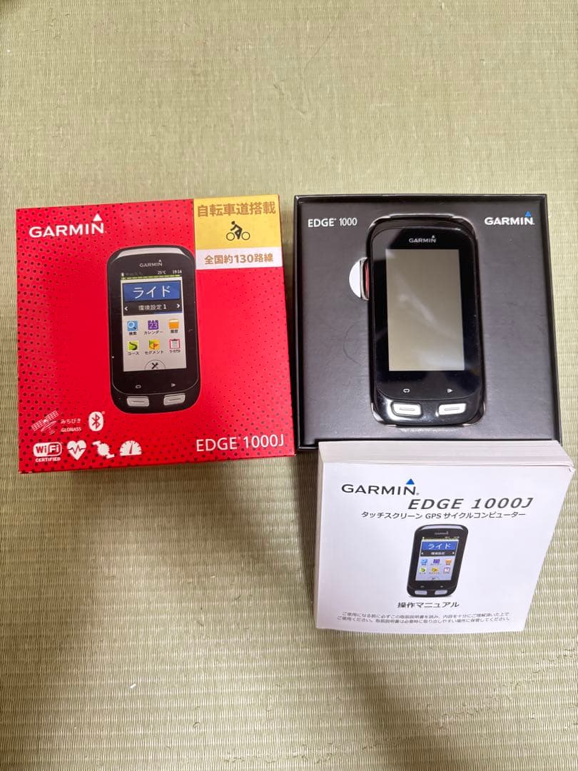 GARMIN EDGE 1000J サイクルコンピューター本体