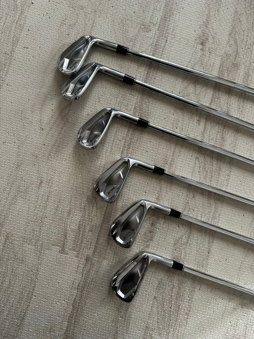 スリクソン ZXi7 アイアン 5-P 6本 モーダス120 ラウンド1回 美品