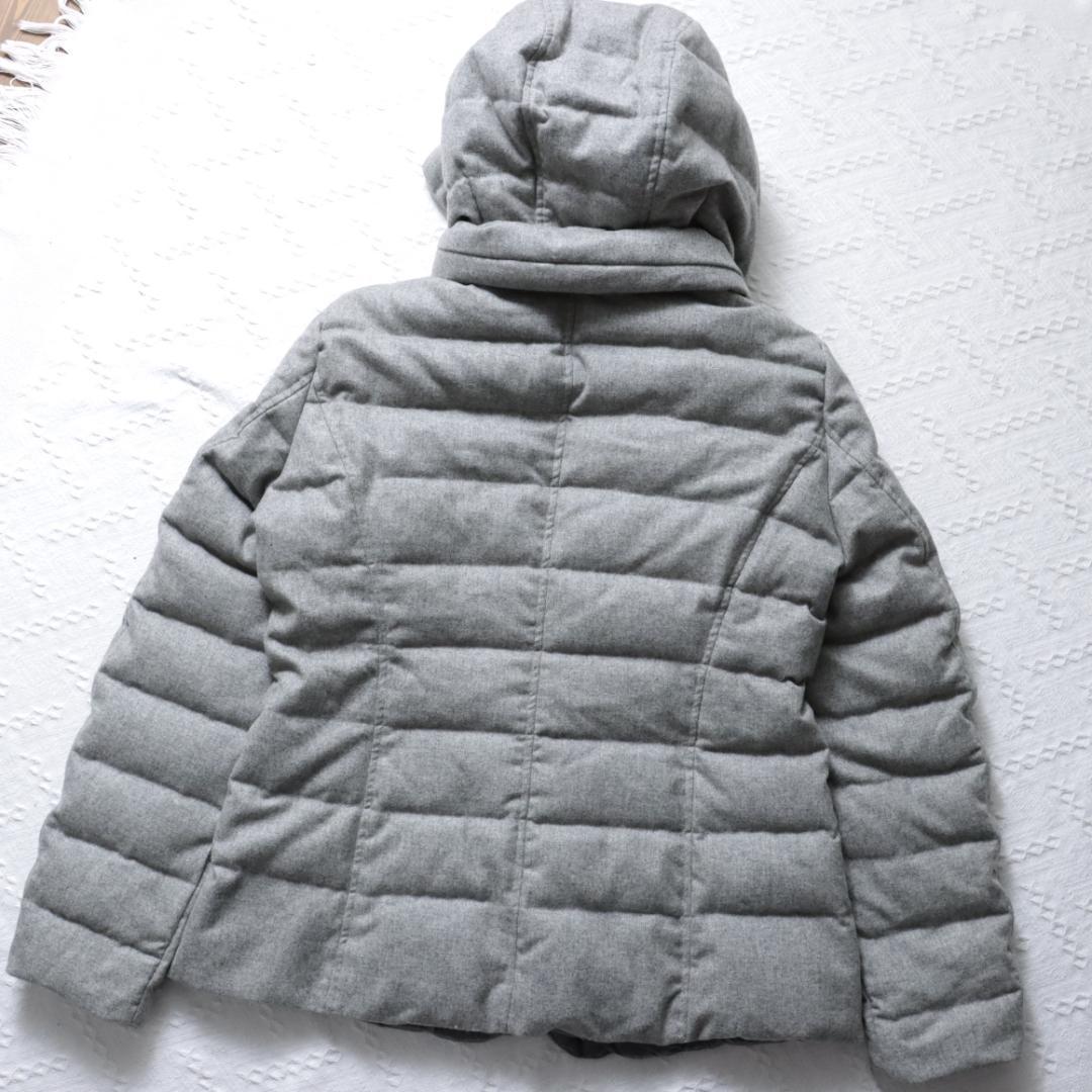 HERNO ヘルノ　ダウンジャケット　コート　ロロピアーナ生地　シルク　48