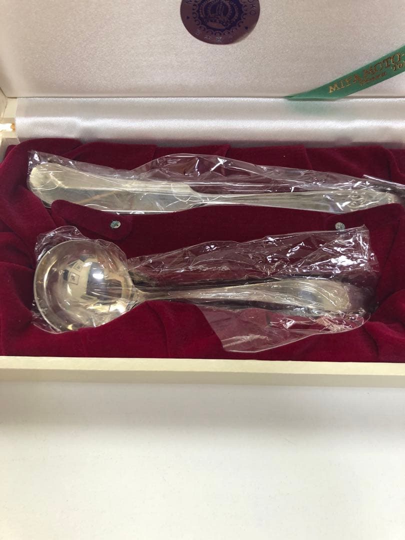 スターリングシルバー・バターナイフ・シュガースプーンセット