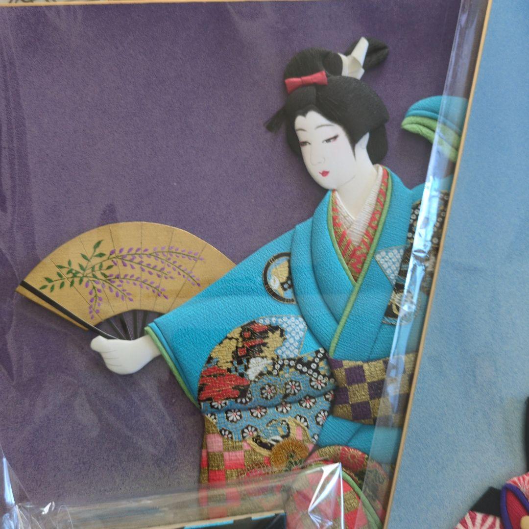 むくたん　ハンドメイド和紙押し絵、ミニ羽子板（8点）