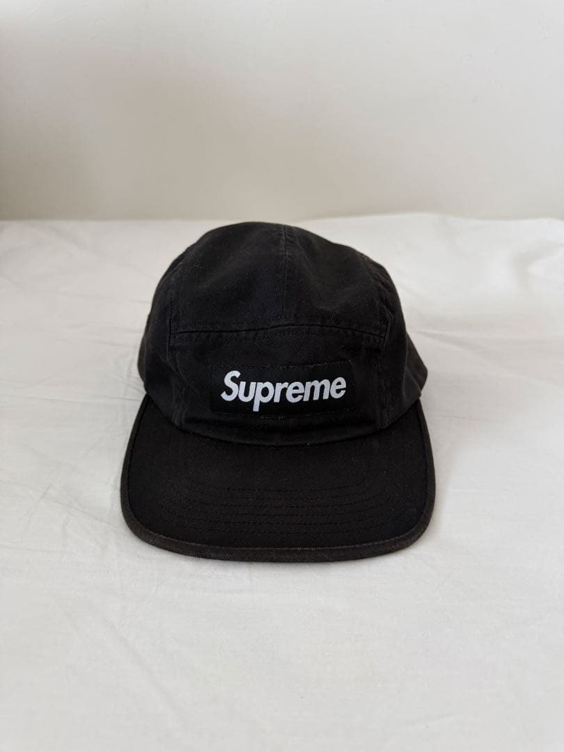 Supreme キャンプキャップ　黒