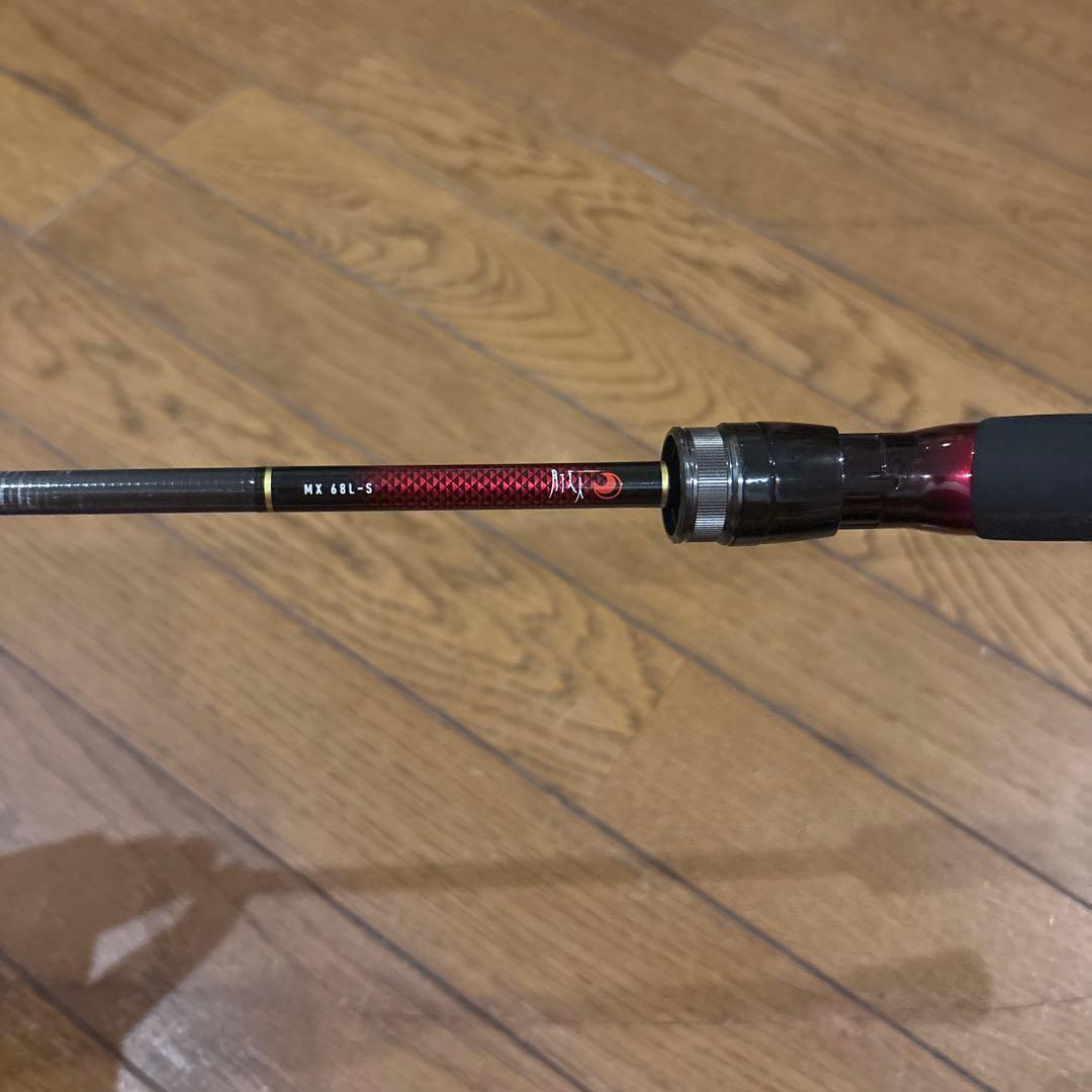 月下美人MX 61L-S アジングロッド レッド