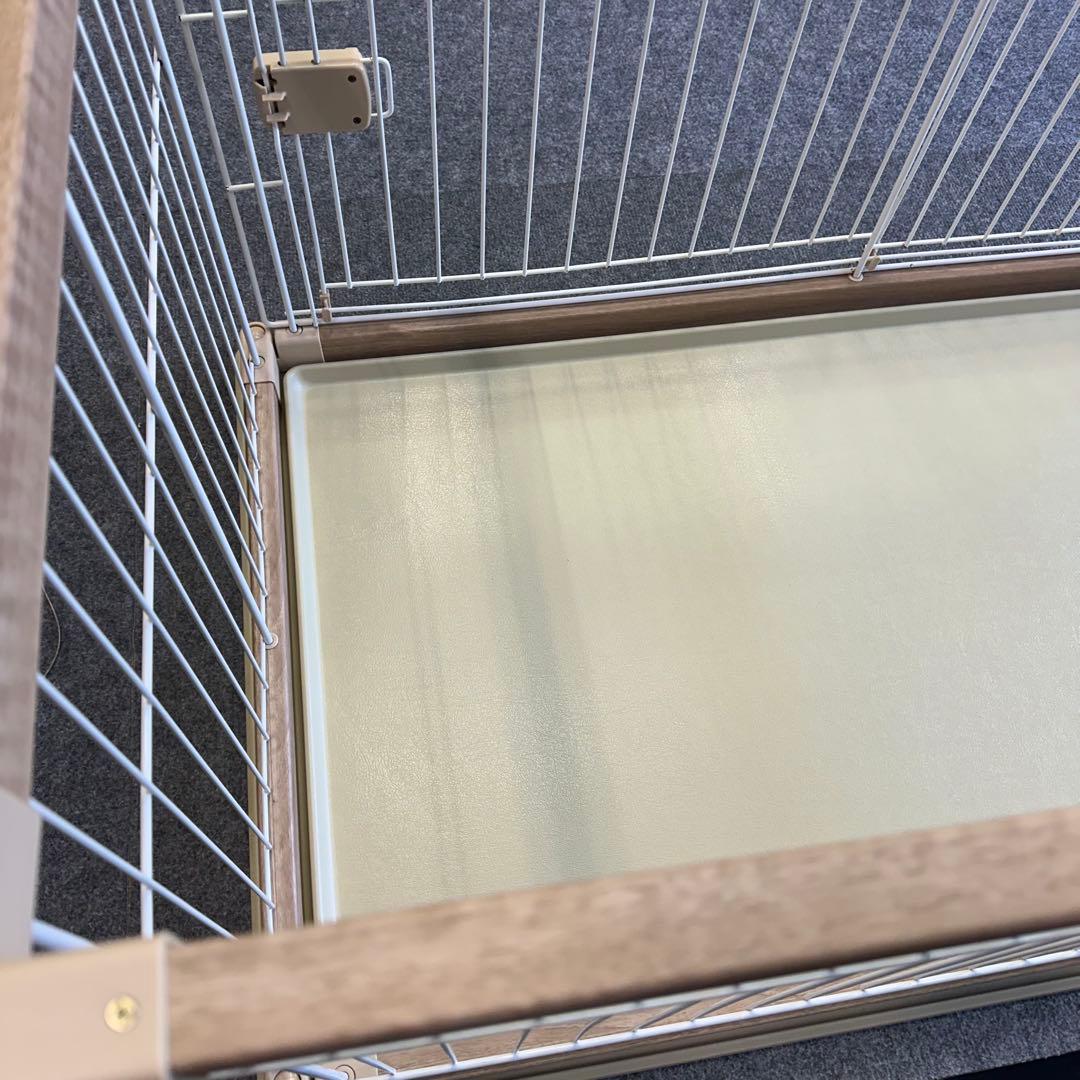 アイリスオーヤマ ウッディサークル ロータイプ PWSR-1260LV 小型犬用