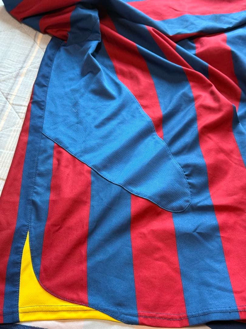 希少！ 05-06胸スポンサーなし NIKE FCバルセロナ ユニフォーム　長袖