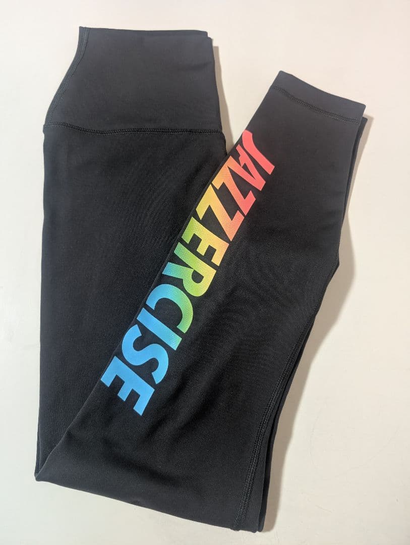 JAZZERCISE レインボーハイウエスト上下セット